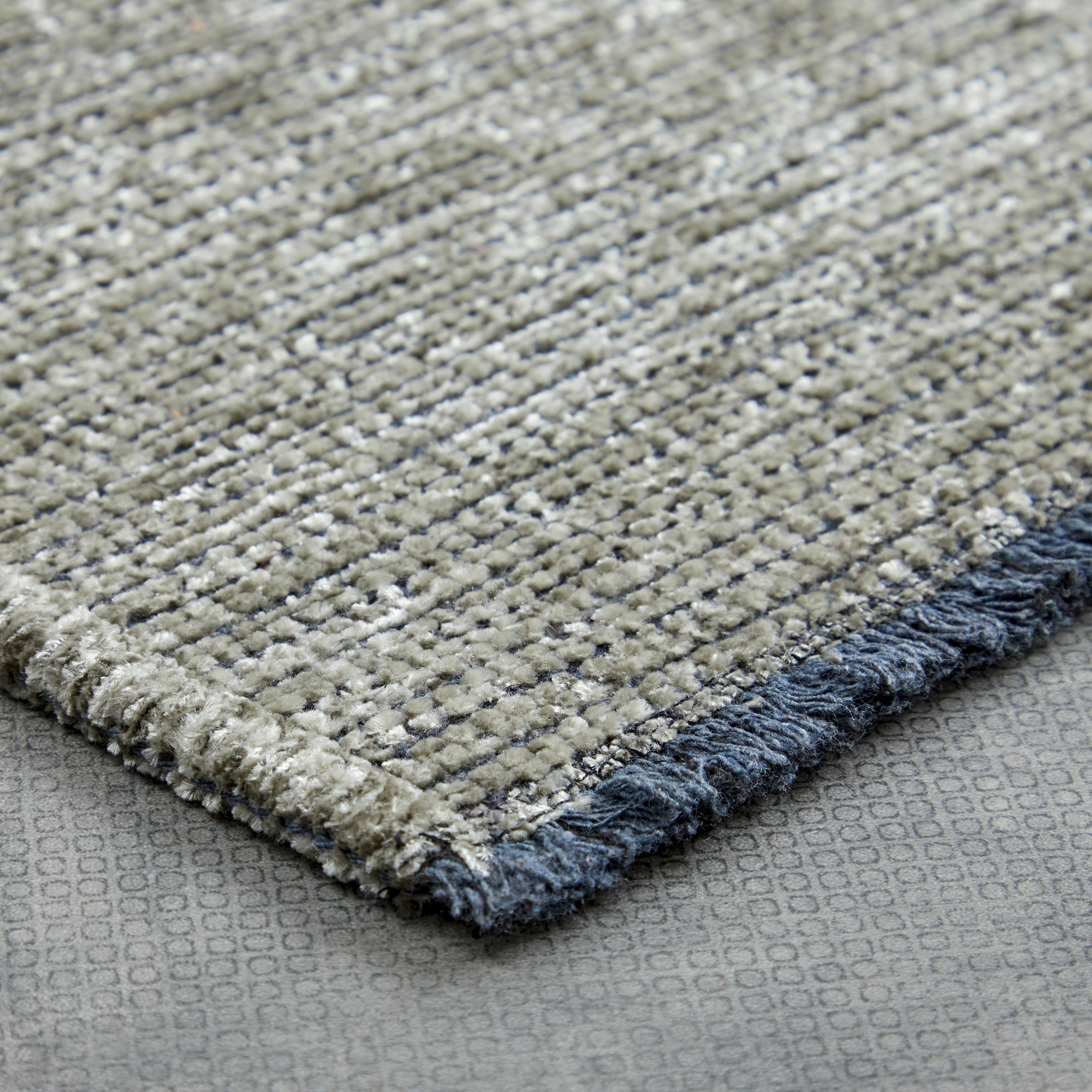 VÄVD MATTA SILKE 1 - antracit, Romantik / Lanthus, textil (80/150cm) - Mömax