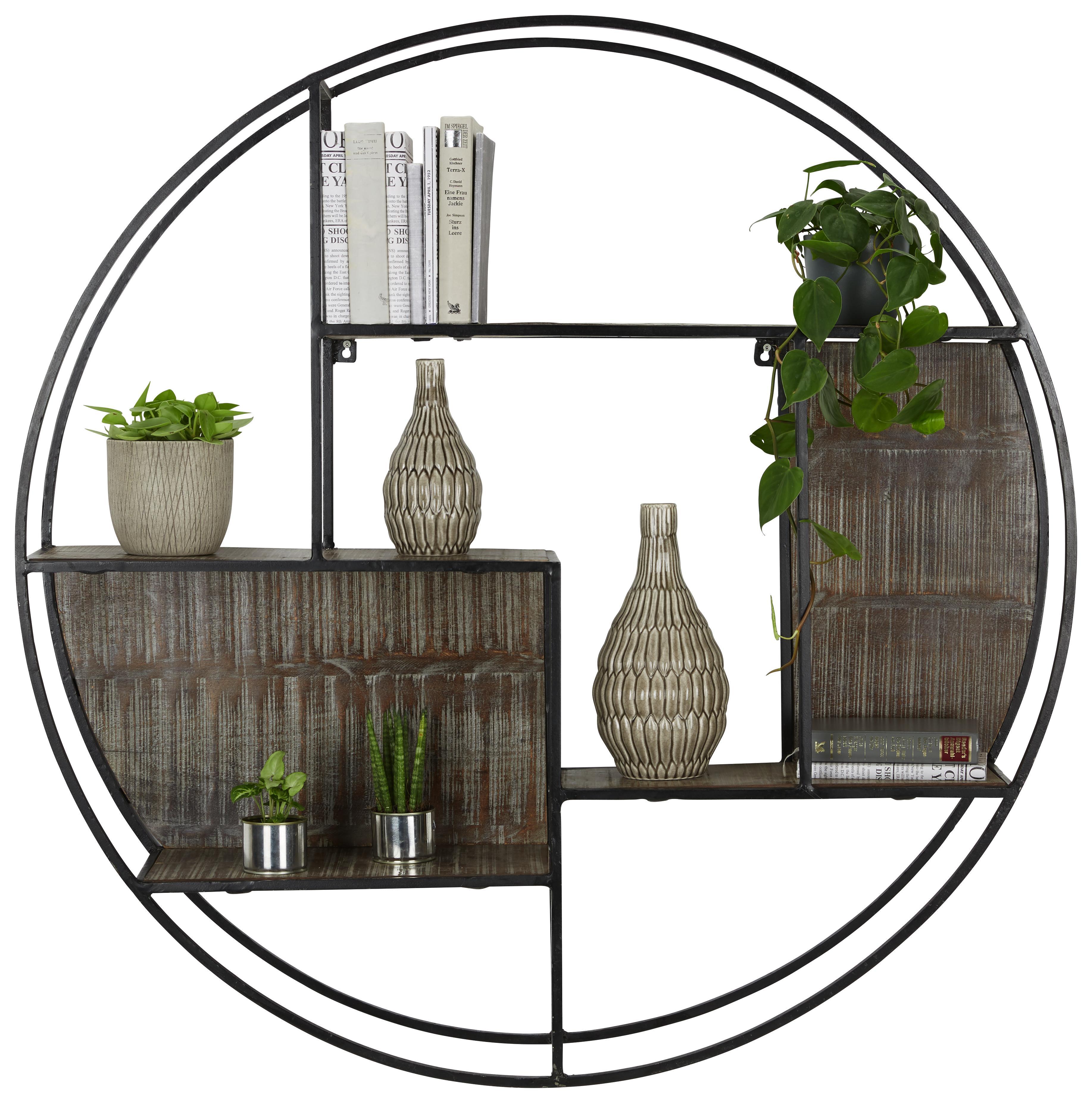 Wandregal aus Mangoholz/Metall online kaufen mömax