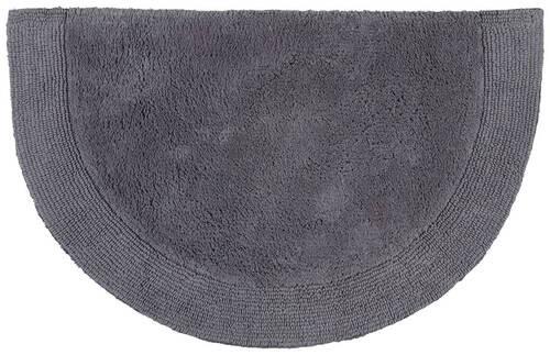 Fürdőszobaszőnyeg Karen - antracit, Konventionell, textil (50/80cm) - Premium Living
