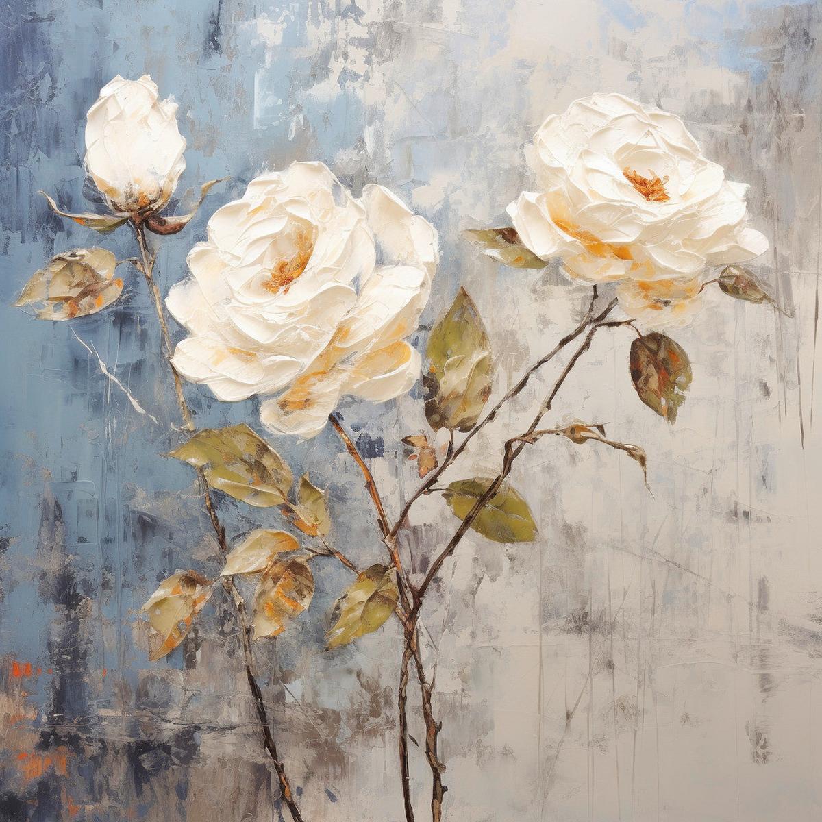 OBRAZ NA PŁÓTNIE LB-BMK1145 - różnokolorowy, Basics, drewno/papier (30/30cm) - Euroart