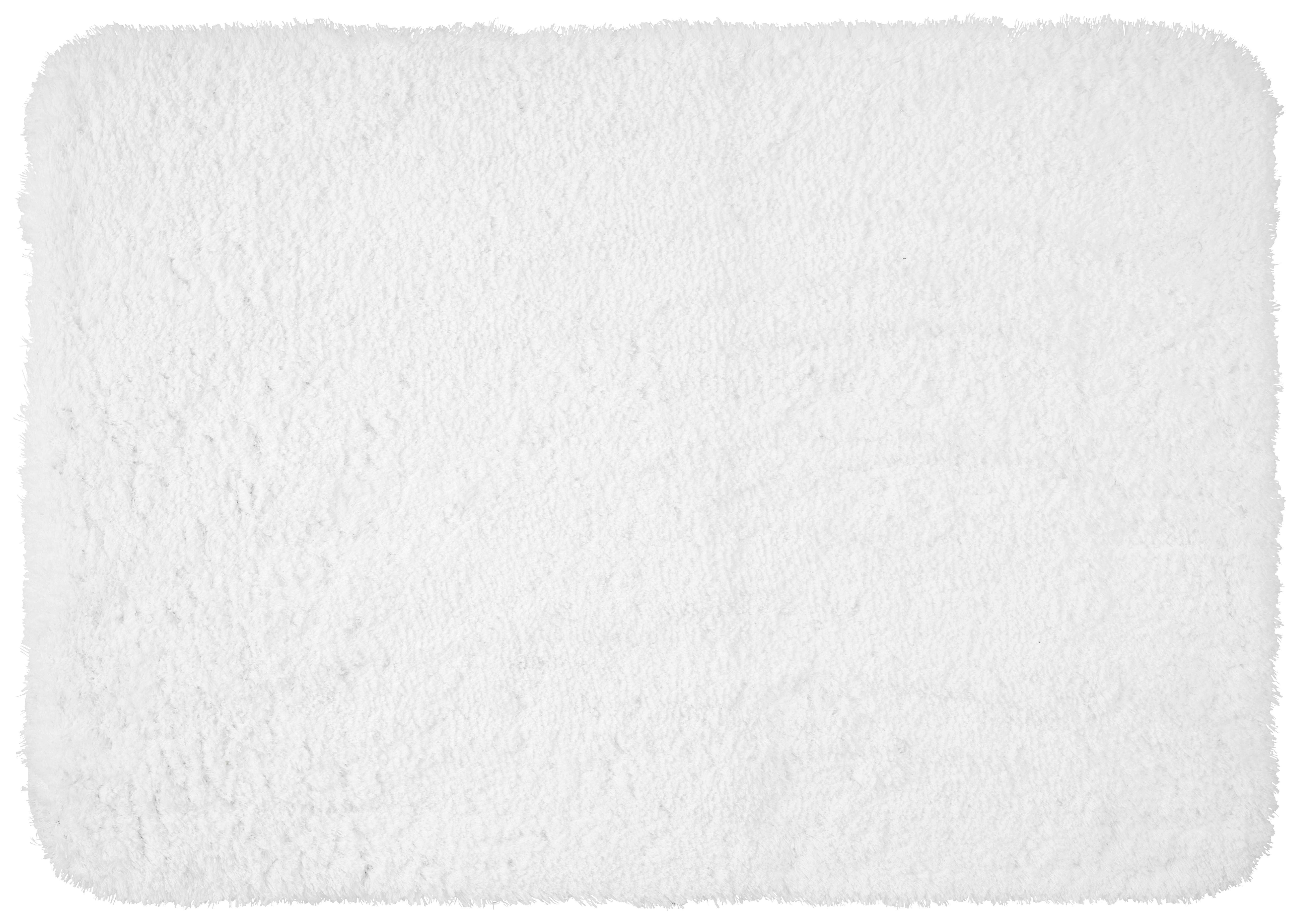Badematte Chris Weiß ca. 60x90cm - Weiß, Textil (60/90cm) - Premium Living