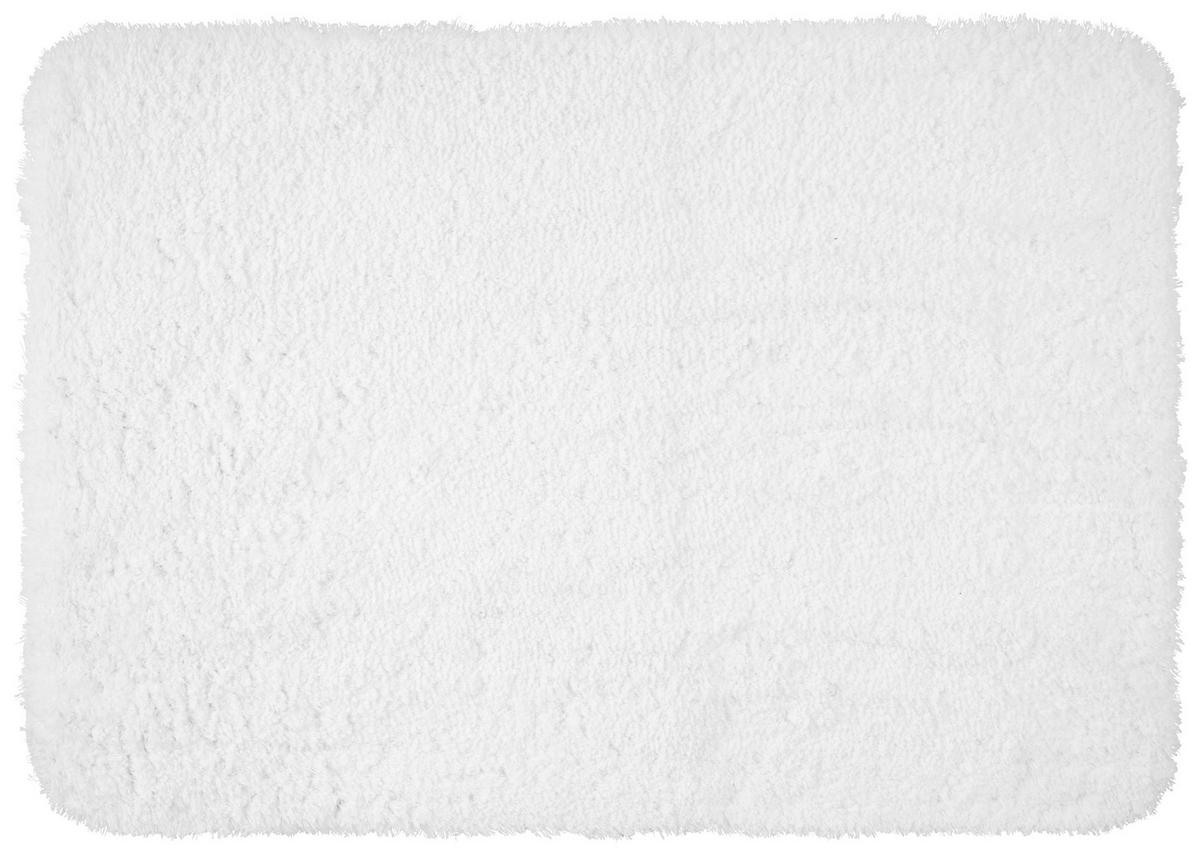 Badematte Chris Weiß ca. 60x90cm - Weiß, Textil (60/90cm) - Premium Living