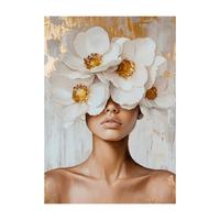 Leinwandbild CA Multicolor ca. 70x100cm - Multicolor, Basics, Holz/Textil (70/100cm)