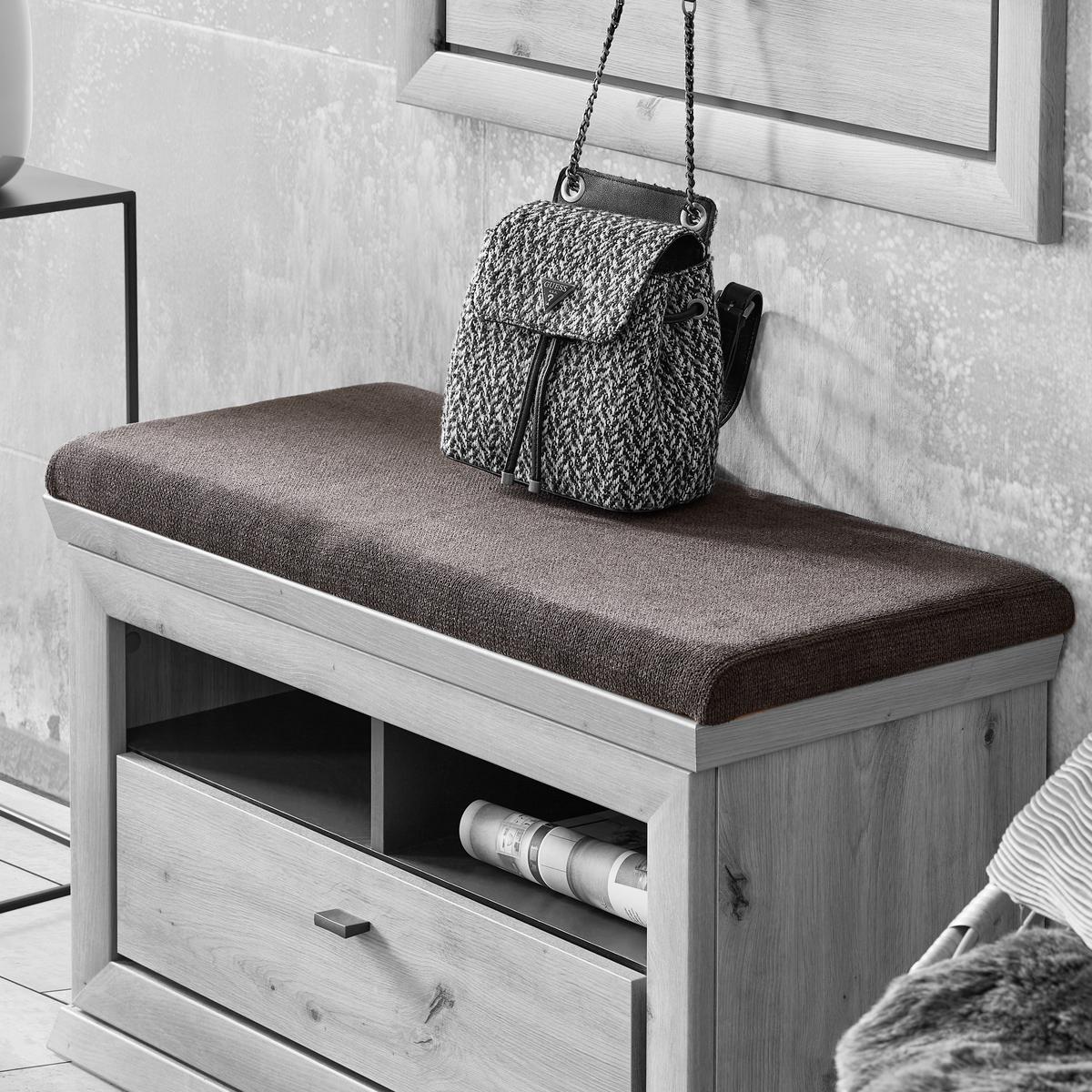 PERNĂ PENTRU șEZUT HARVEY - gri, Modern, textil (85,5/5/38,5cm) - Zandiara