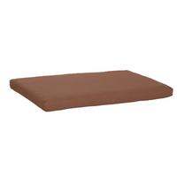 Loungesitzkissen m. Zip ca. 120x80 cm Braun - Braun, Basics, Textil (120/80/8cm) - Gardenson