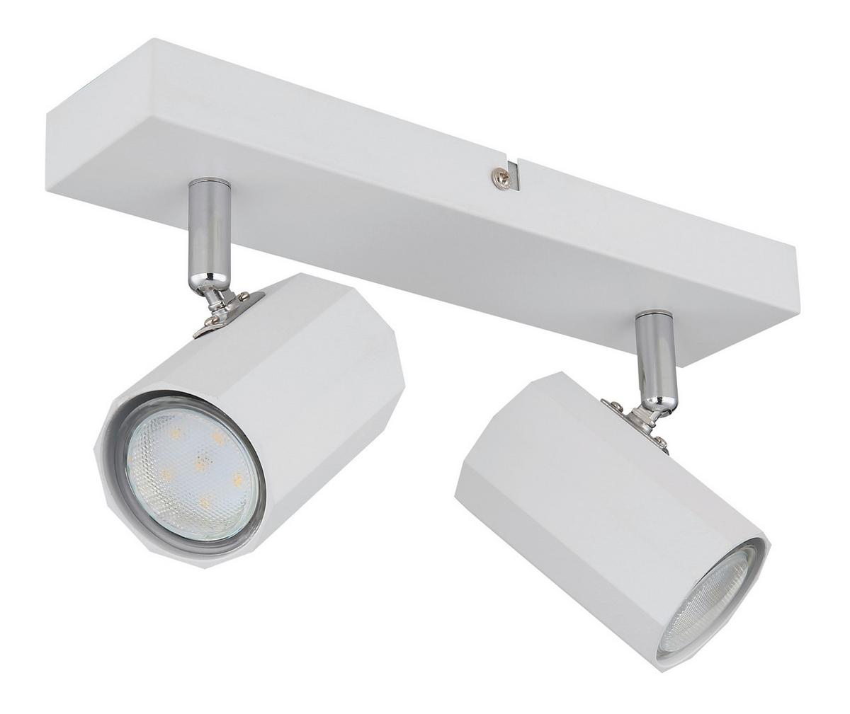 STRAHLER 57918-2W JAMES - Weiss, Design, Metall (26/6/14,5cm) - Globo