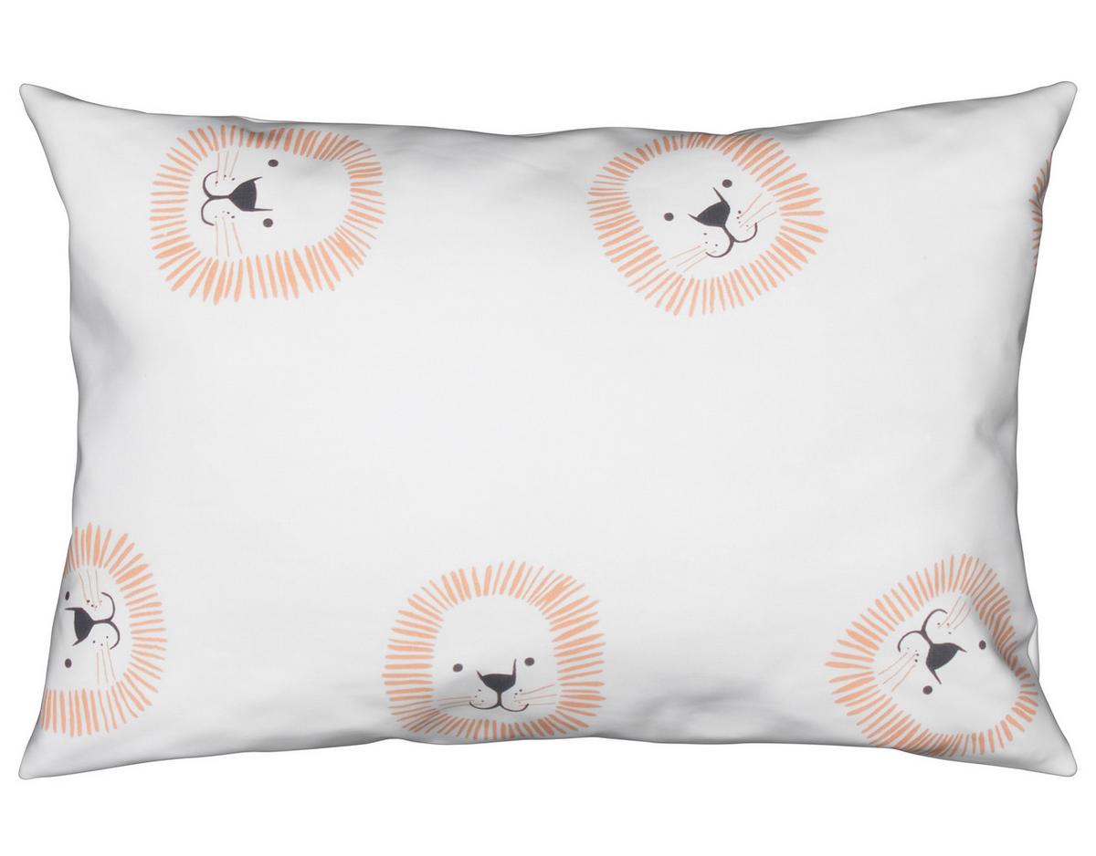 POŚCIEL NIEMOWLĘCA BEDRUCKT, LÖWE, - szary, Basics, tkanina (100/135cm) - Patinio