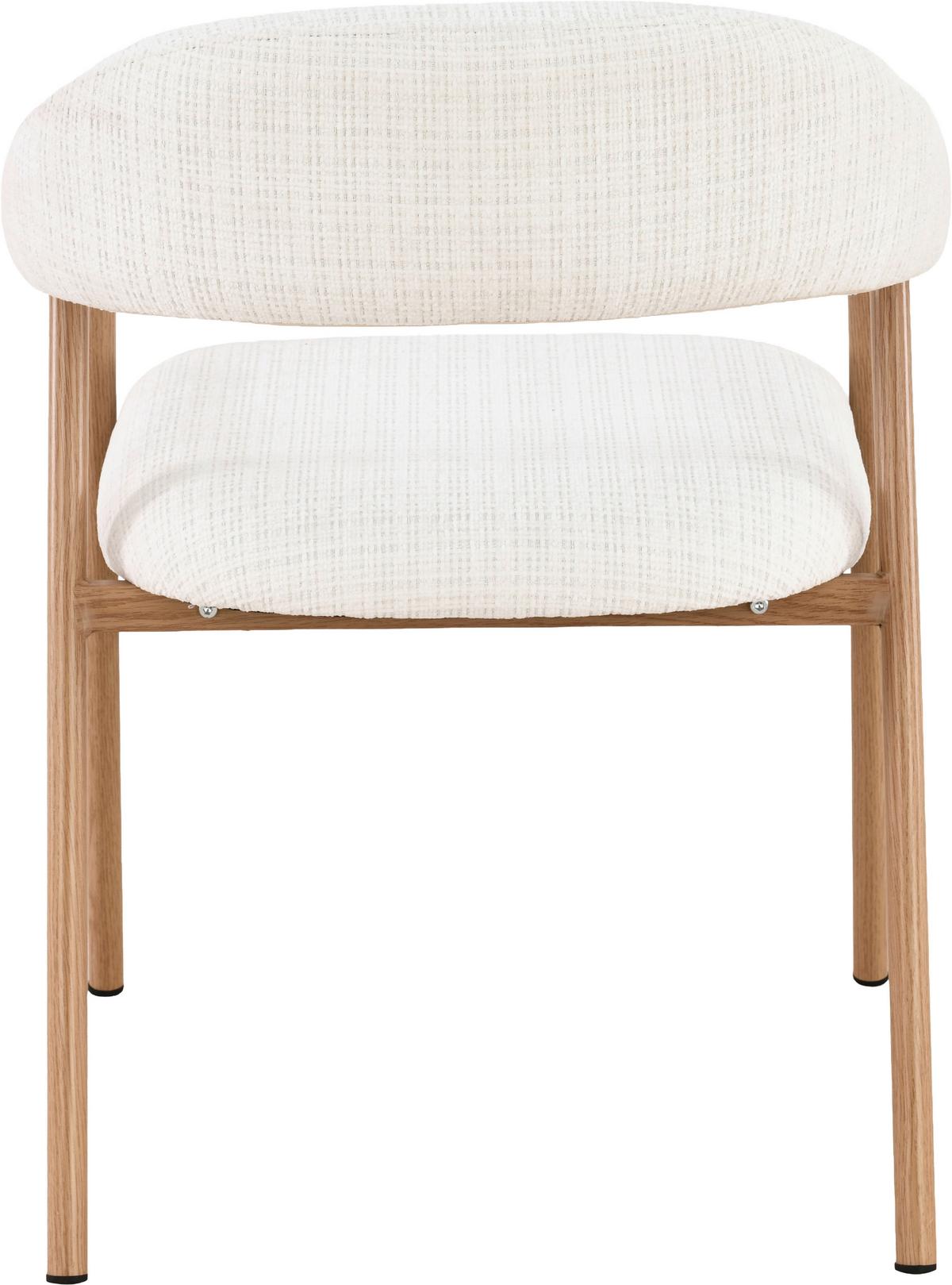 Armlehnstuhl Silke Eichefarben/Beige - Eichefarben/Beige, MODERN, Holz/Textil (57/78/60cm) - Mömax
