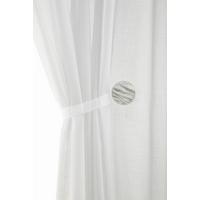 Dekoclip Perlmutt Weiß, 2-teilig - Perlmutt, Kunststoff (4cm) - Mömax