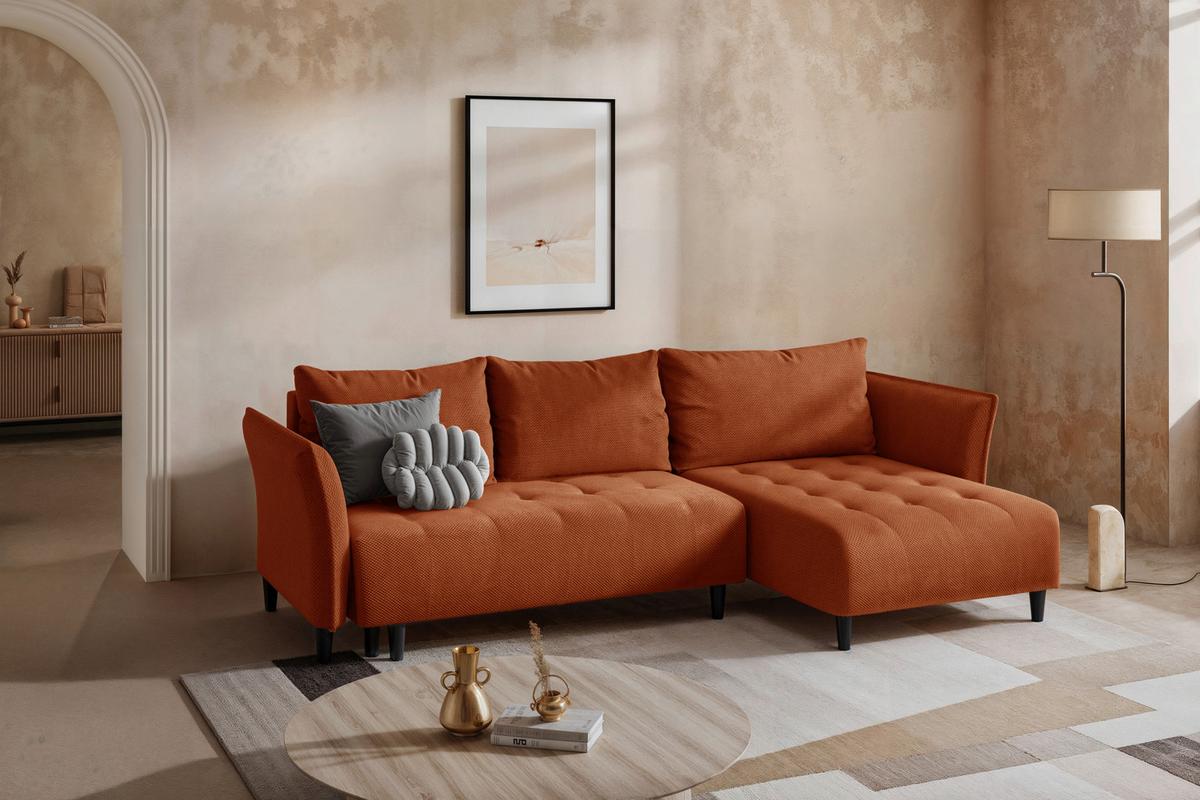Coltar MONTE CARLO - teracotă, Trend, textil (290/160cm) - Modern Living