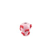 Dekovase Baily Rosa/Rot - Rot/Rosa, Basics, Keramik (21,5/21,5/22cm)