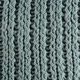 Kissen Esra 45x45cm - Mintgrün, MODERN, Textil (45/45cm)