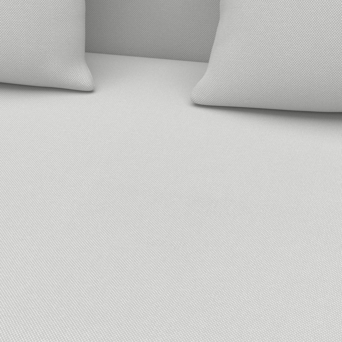 Loungegarnitur Cherry Hellgrau Outdoorstoff/Metall - Hellgrau/Schwarz, MODERN, Kunststoff/Textil (265/73,5/265cm) - Bessagi Garden