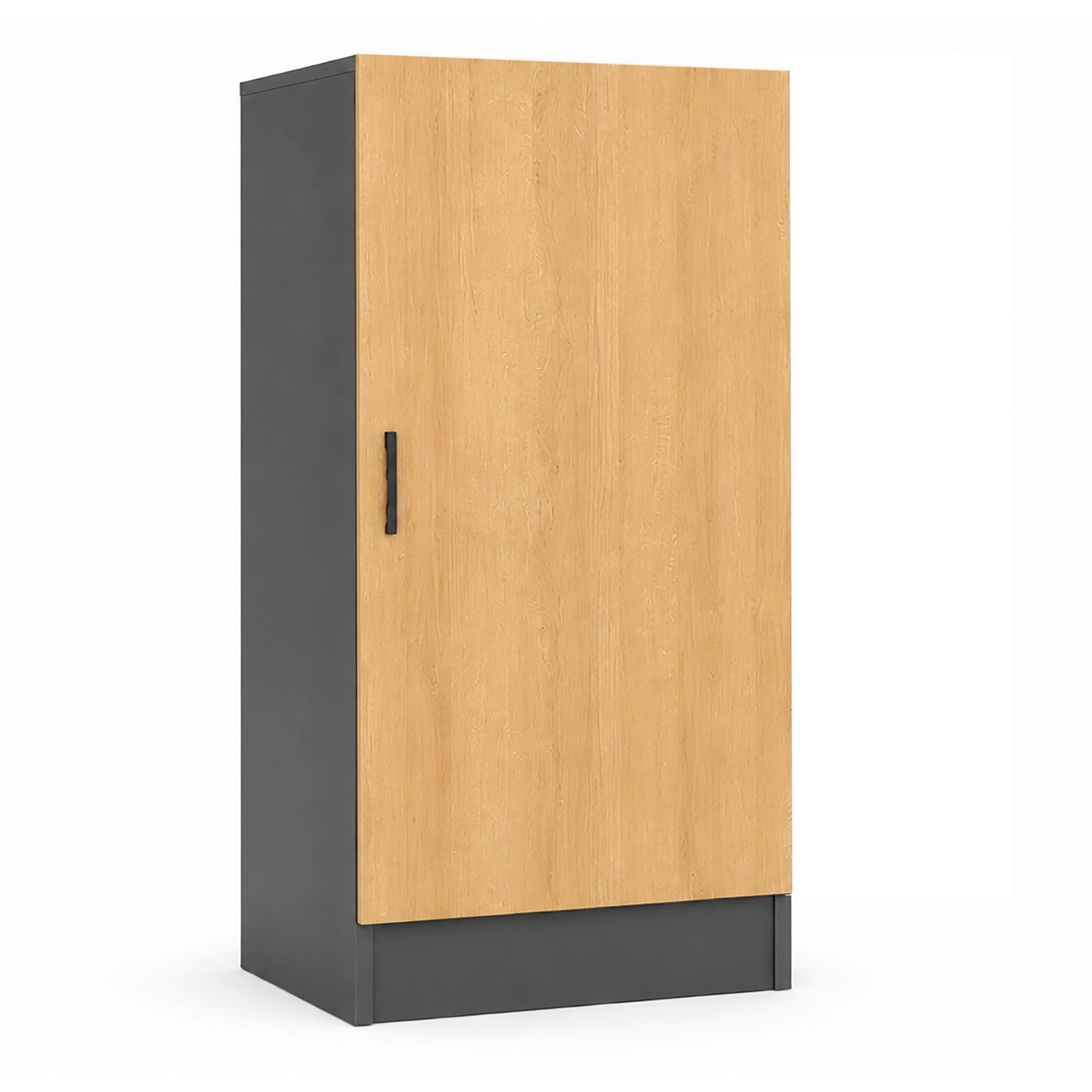 Aktenschrank Dilos M - Honigeiche/Anthrazit, Modern, Holzwerkstoff (52/114/32cm) - MID.YOU