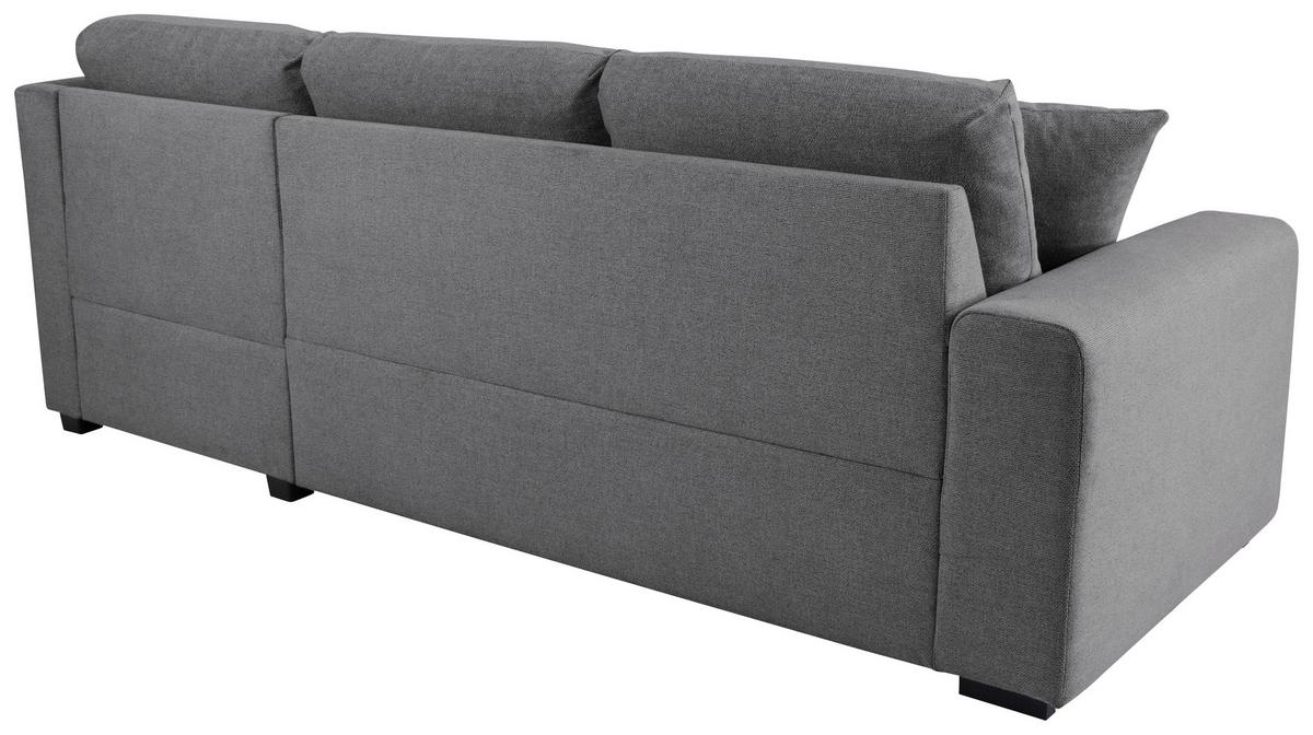 Kutna Garnitura Lukas - siva, Trend, tekstil (239/158cm) - Modern Living