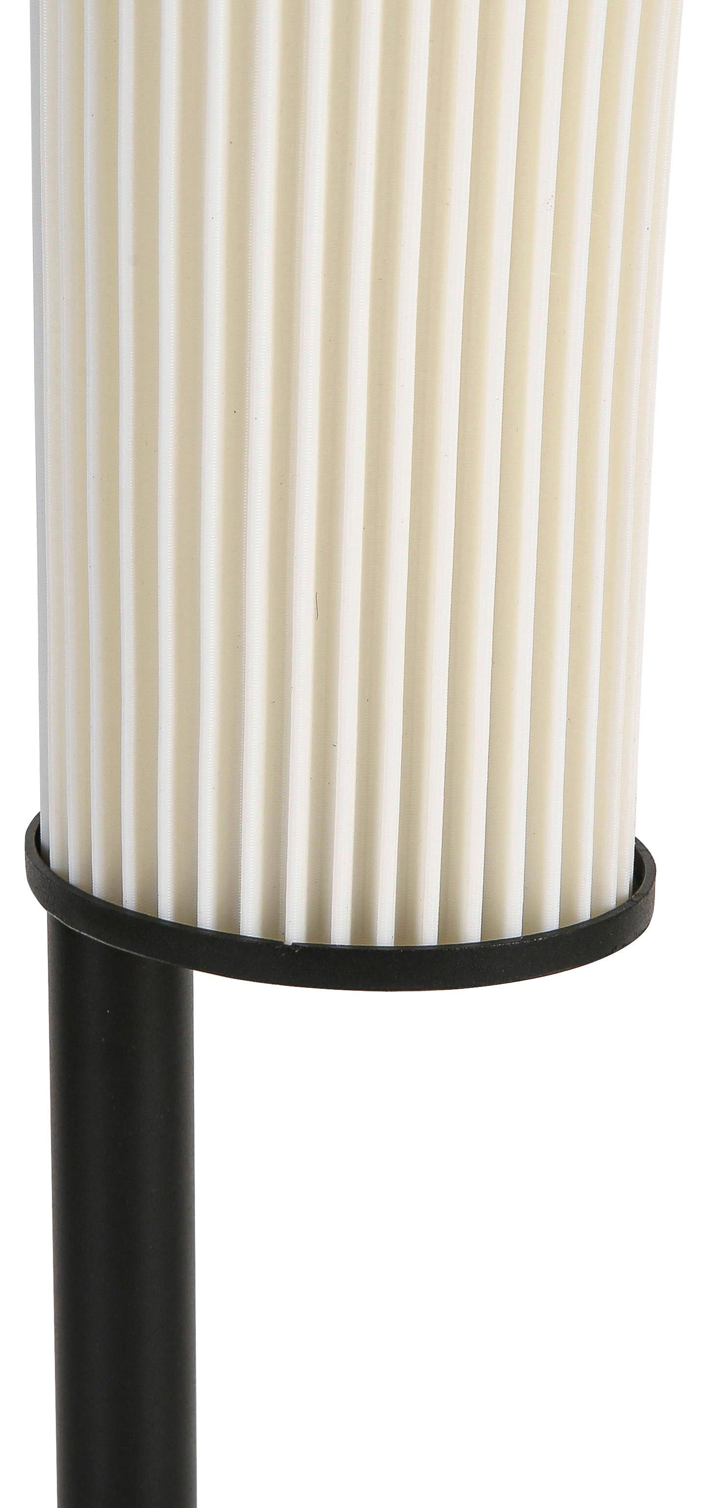 Led Állólámpa Laseri - fekete/fehér, Konventionell, műanyag/fém (26/19/148cm) - Mömax