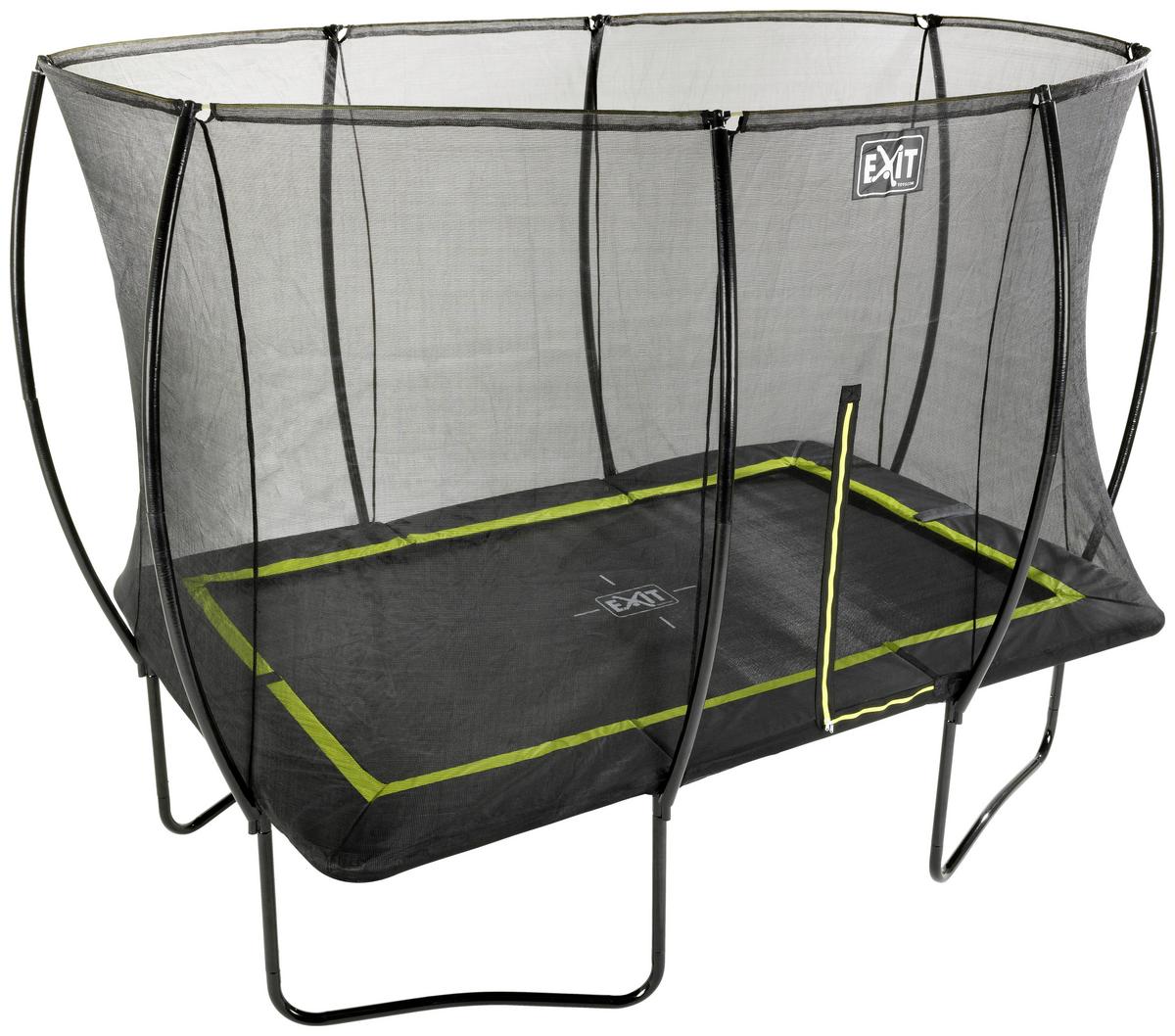 Trampolin Exit Silhouette, 244x366cm - črna, Konvencionalno, kovina (244/274/366cm) - EXIT Toys