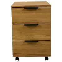 Rollcontainer Albero Naturfarben - Naturfarben, MODERN, Holz (40/59,3/62cm) - Mömax