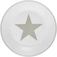 Desszertes Tányér Star - Világosszürke/Fehér, modern, Kerámia (20,32cm) - Mömax modern living