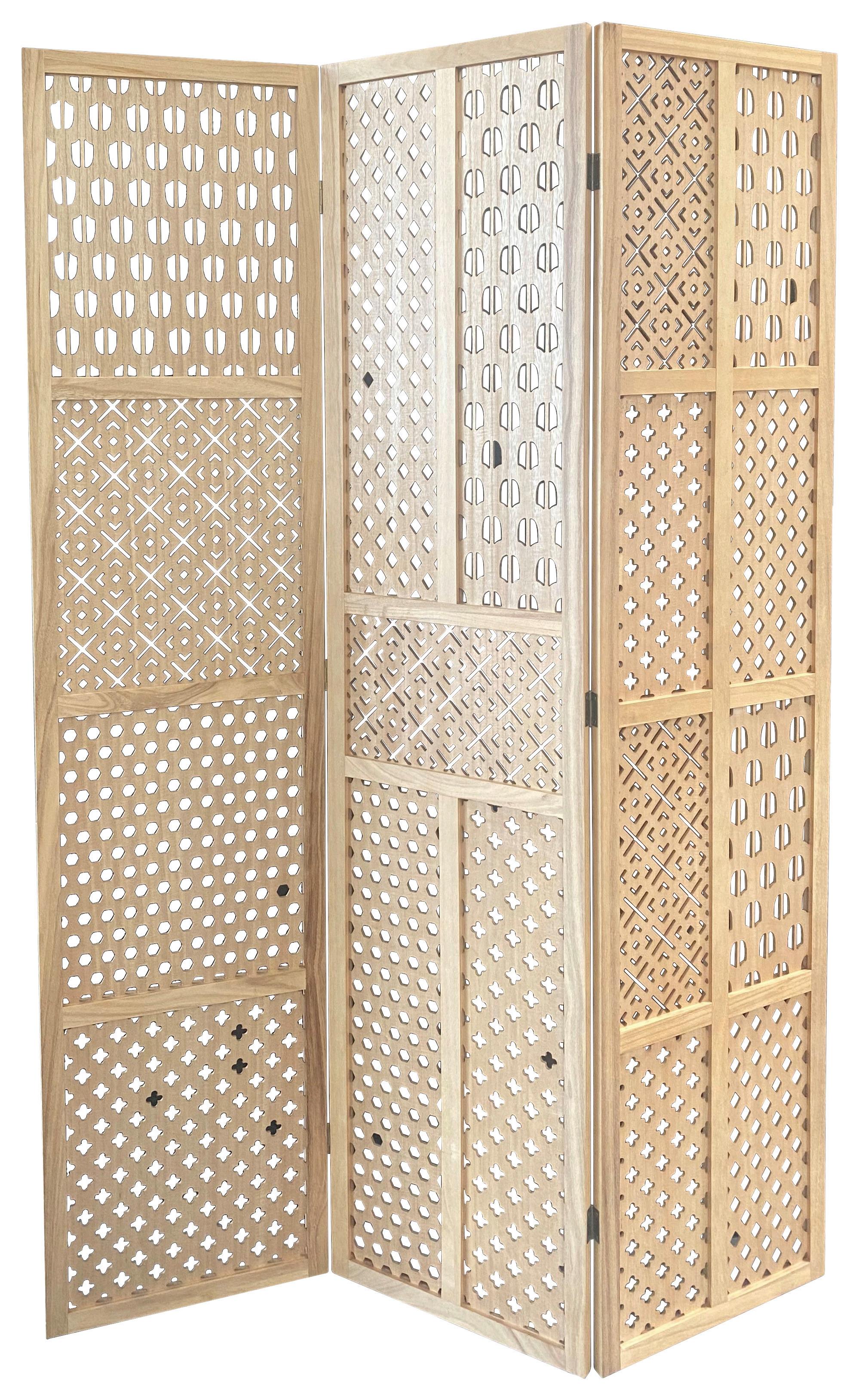 Paravent Elizabeth in Naturfarben - Naturfarben, MODERN, Holz/Holzwerkstoff (120/170/1,8cm) - Mömax