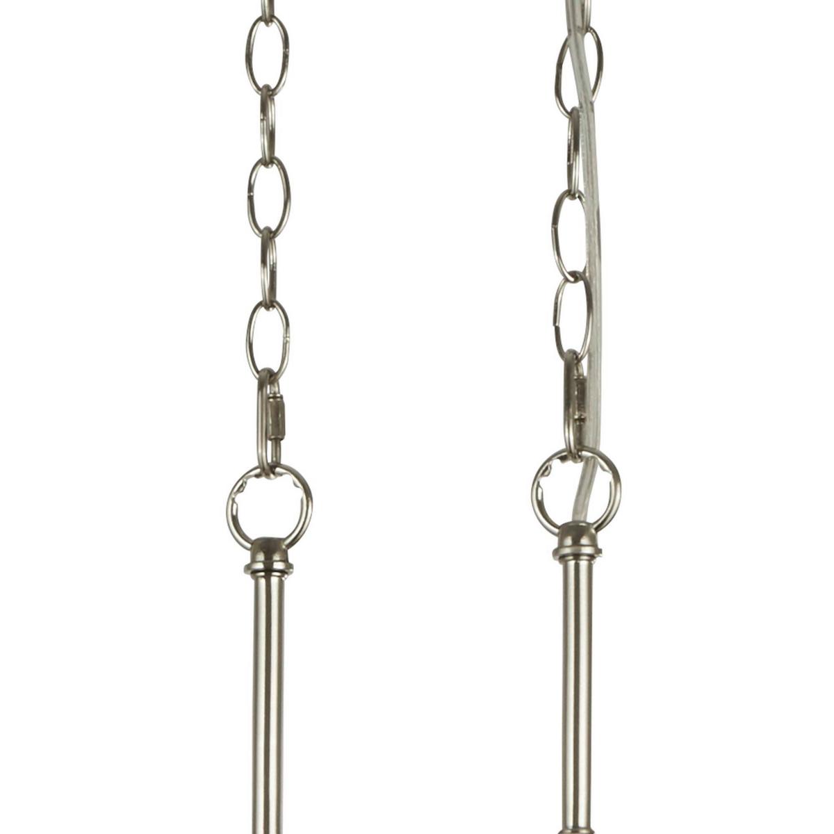 Függeszték Dallas 3193-3ss - ezüstszínű, Lifestyle, fém (26/150/96cm)