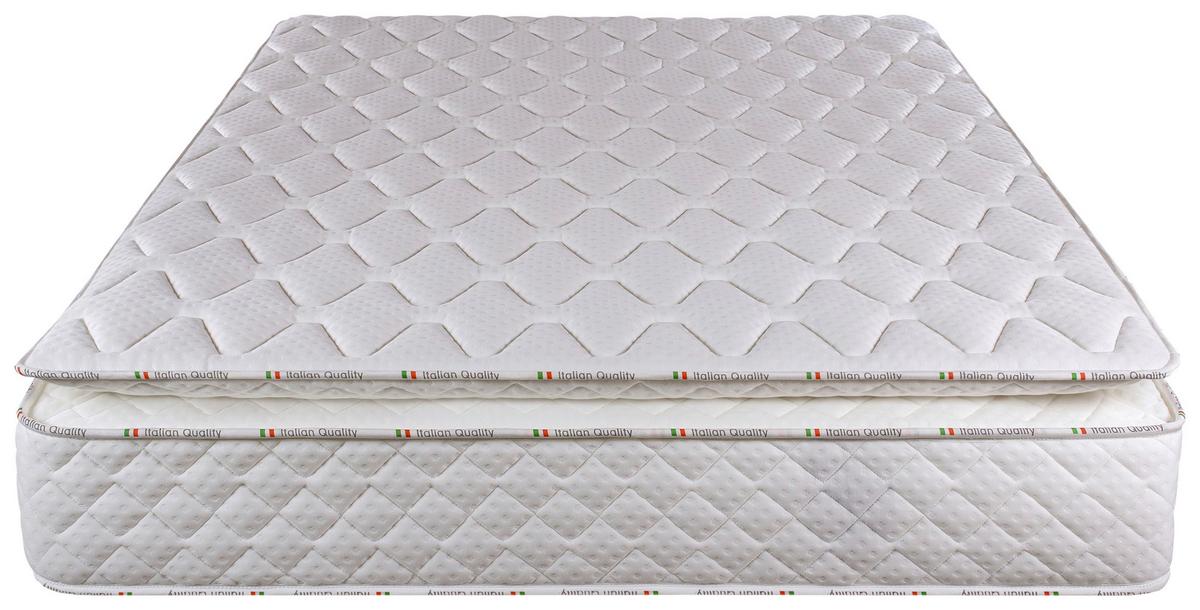 Táskarugós Matrac 160/200 Bedora Elite Latex - fehér, textil (160/200cm)