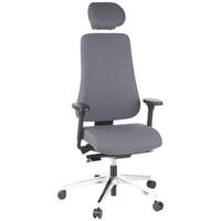 Drehstuhl Pro-Tec 400 Anthrazit - Anthrazit, MODERN, Kunststoff/Textil (70/148/65cm) - MID.YOU