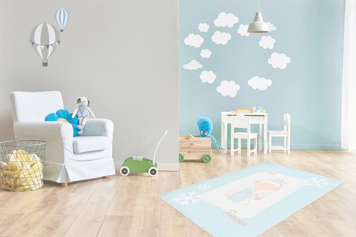 Kinderteppich Bambini 125 Mint - Mintgrün, Basics, Textil (120/180cm) - Kayoom
