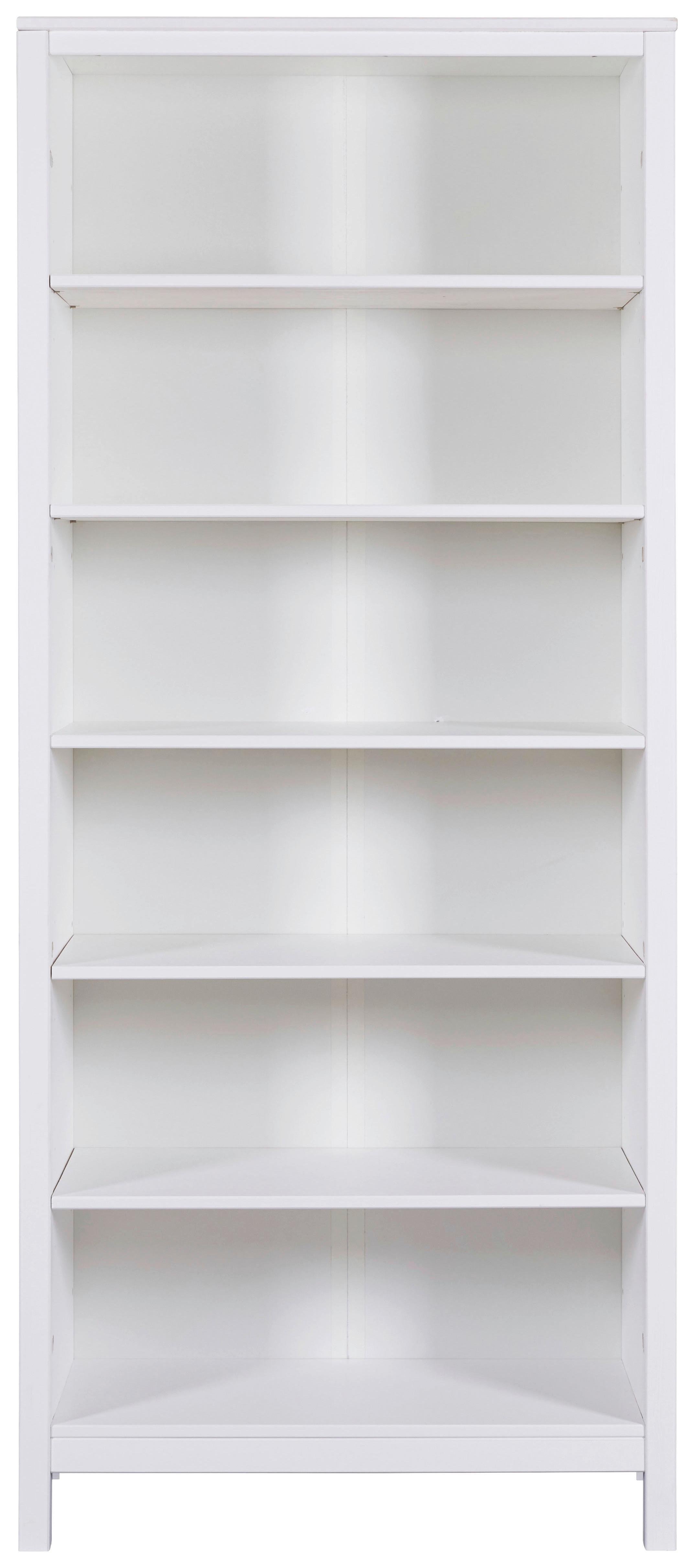 Regal Chilly Home ca. 82x197x40 cm Weiß - Weiß, Design, Holz (82/197/39,5cm) - Livetastic