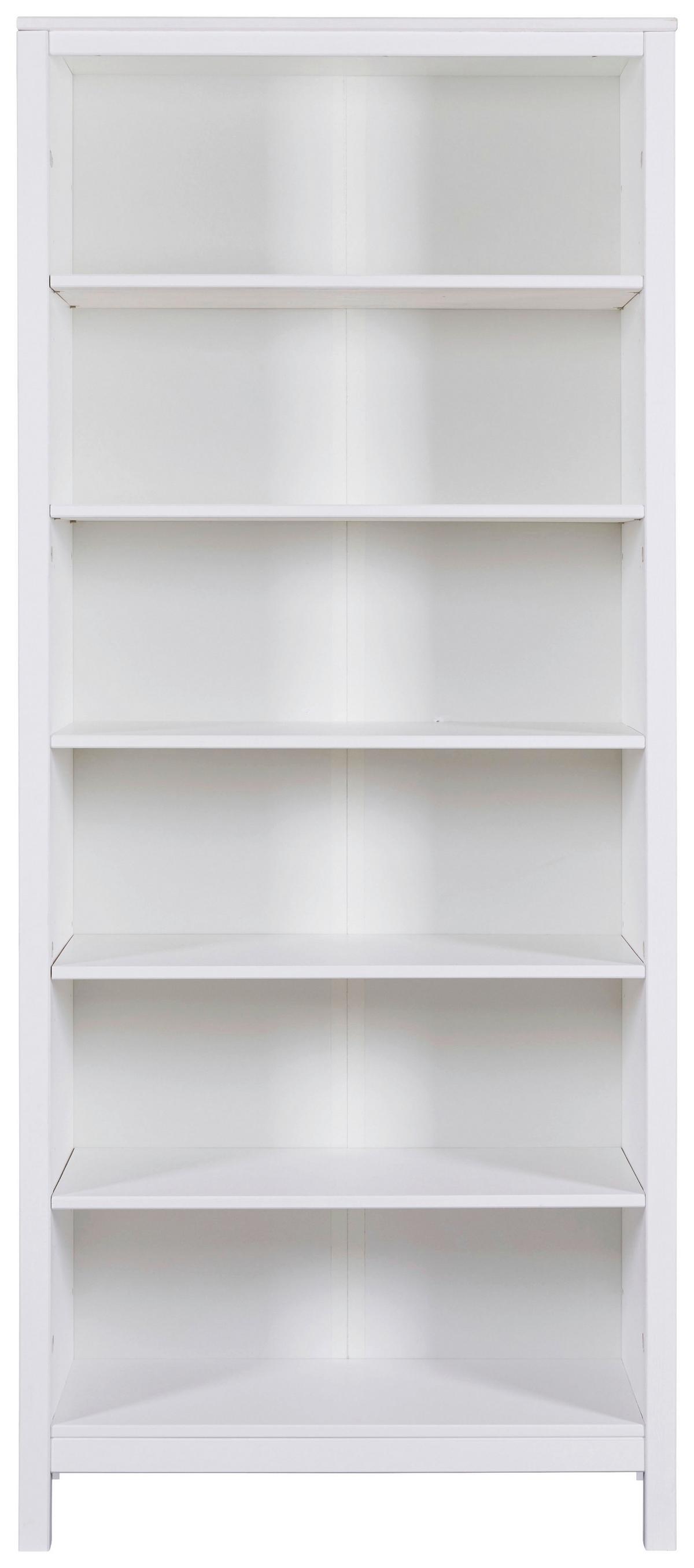 Regal Chilly Home ca. 82x197x40 cm Weiß - Weiß, Design, Holz (82/197/39,5cm) - Livetastic