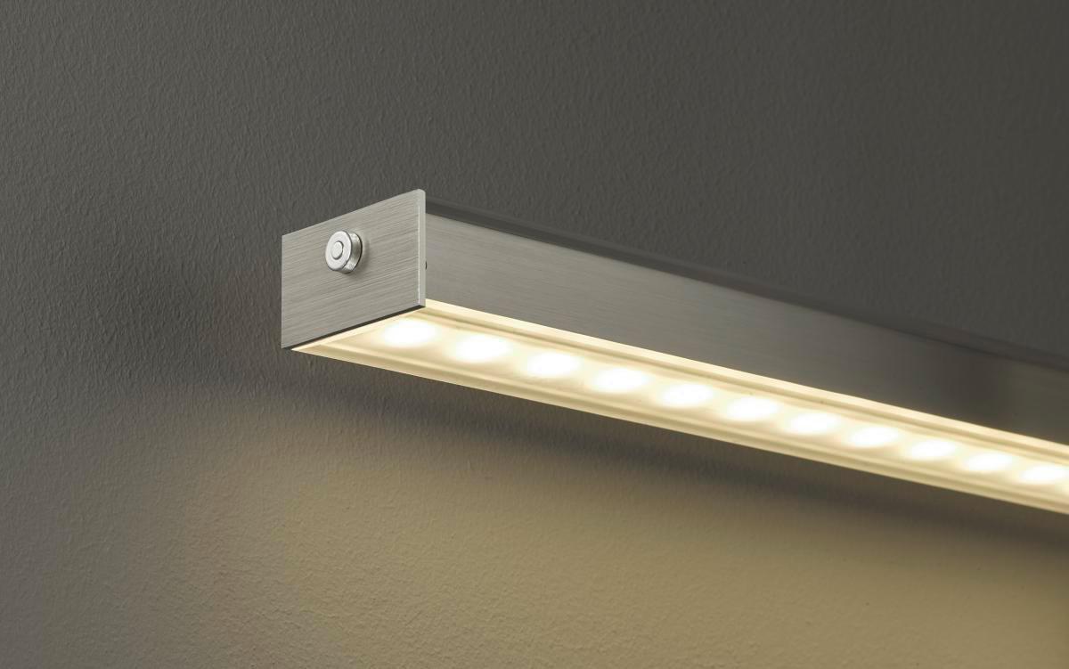 LAMPA WISZĄCA LED 60059 VITAN - kolor niklowy, Lifestyle, metal/szkło (115/7/90-150cm) - Fischer & Honsel