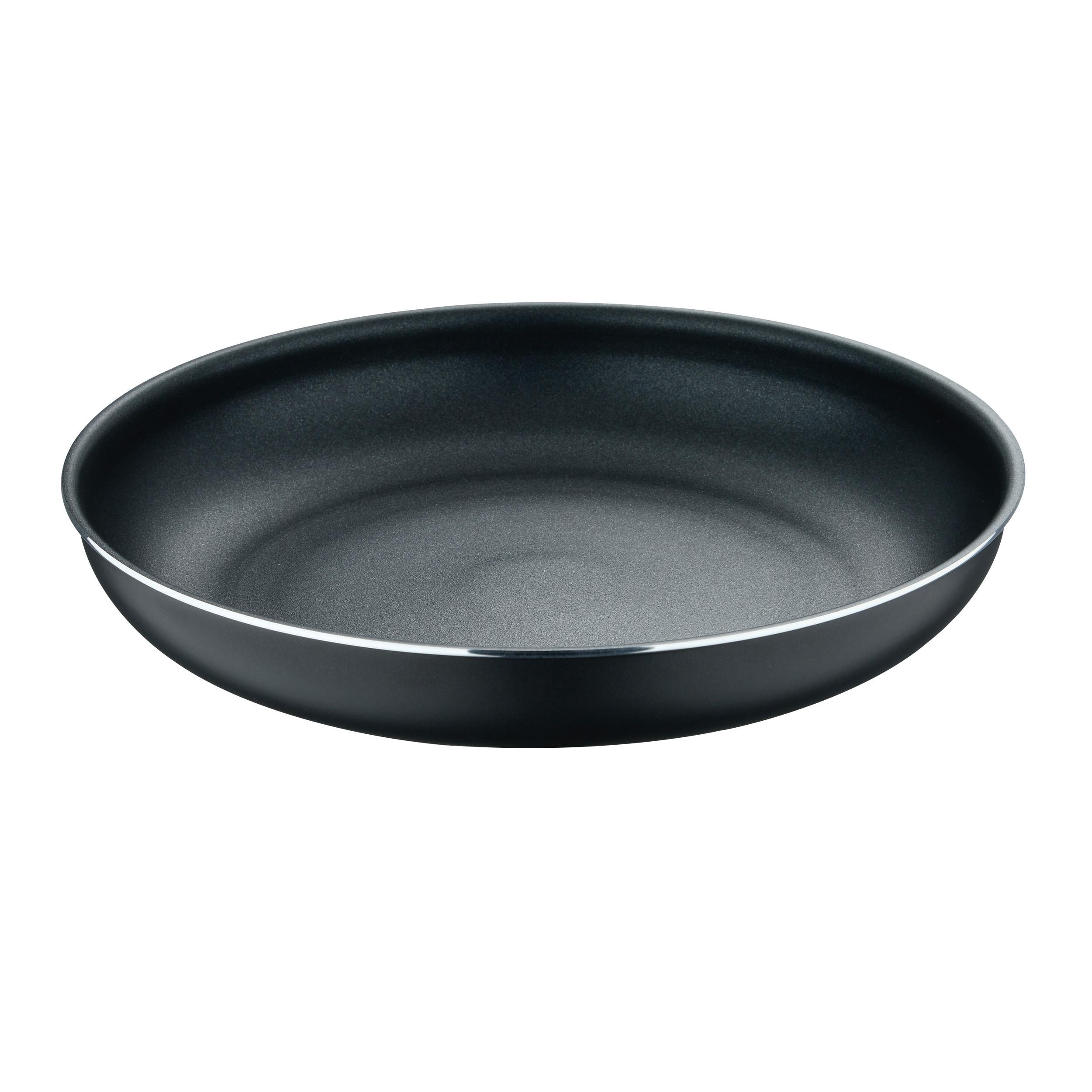 Tigaie pentru prăjit Click&Cook, cca. 28cm - negru, Konventionell, metal (28/4,8cm) - Mömax