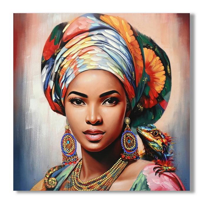 Tablou Farai cca. 100x100 cm - multicolor, Modern, lemn/textil (100/100/3cm) - Mömax