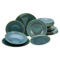 Étkészlet 10688 - zöld, Basics, kerámia - Creatable