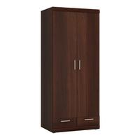 Șifonier IMPERIAL-D - nucă, Konventionell, material pe bază de lemn (80/195/61cm) - Modern Living