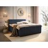 Box Krevet Sontje - crna/antracit, Konvencionalno, tekstil/plastika (160/200cm) - Modern Living