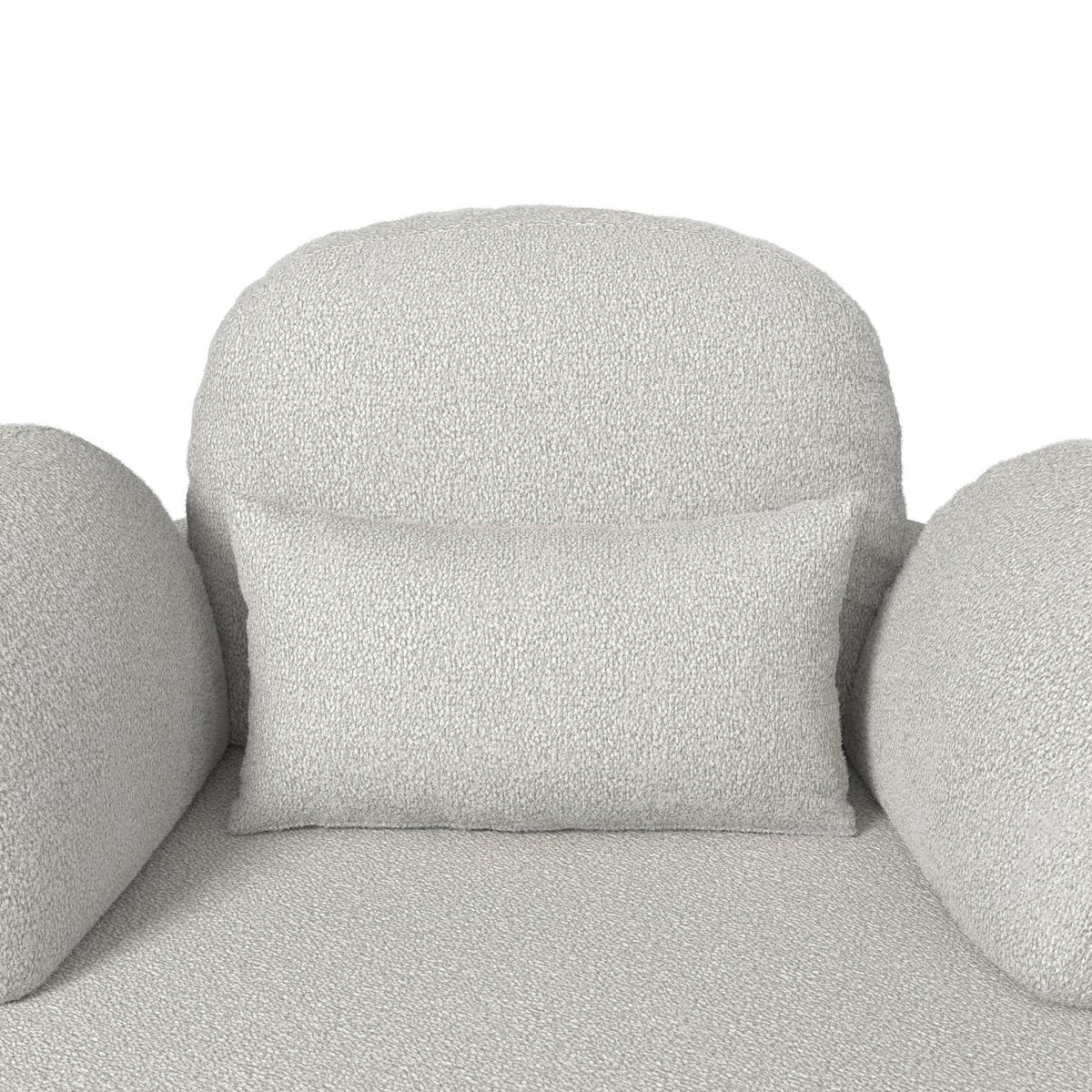 FOTOLIU BIANCA - gri, Modern, lemn/textil (109/83/148cm) - Bessagi Home