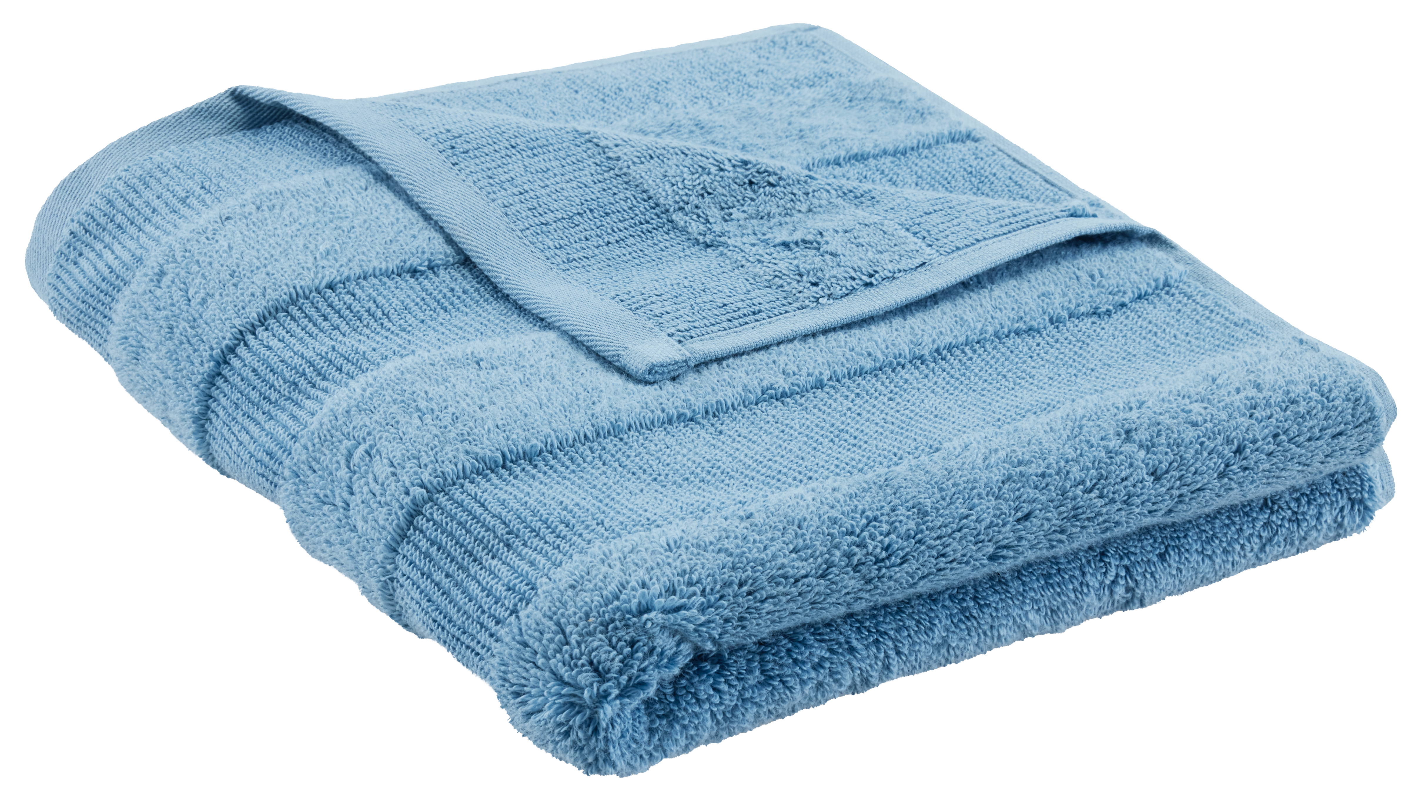 Handtuch Chris in Blau ca. 50x100cm - Blau, Textil (50/100cm) - Premium Living