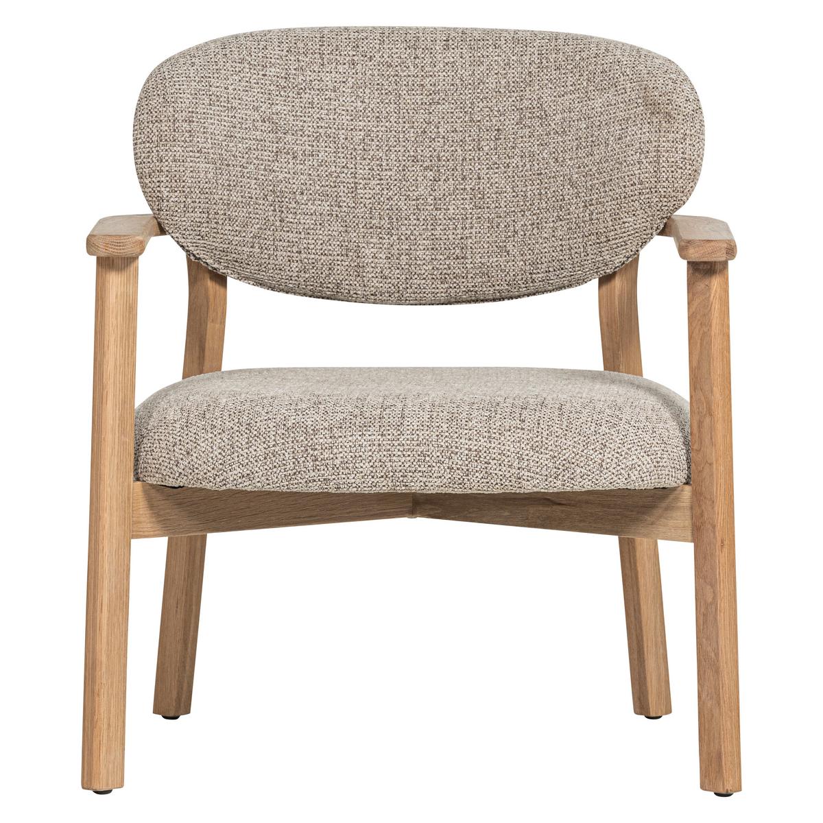 Sessel Udar Naturfarben - Naturfarben, Design, Holz/Textil (68/76/75cm) - Livetastic