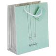 Geschenktasche Jana Mintgrün - Mintgrün, Papier (18/21/8cm)