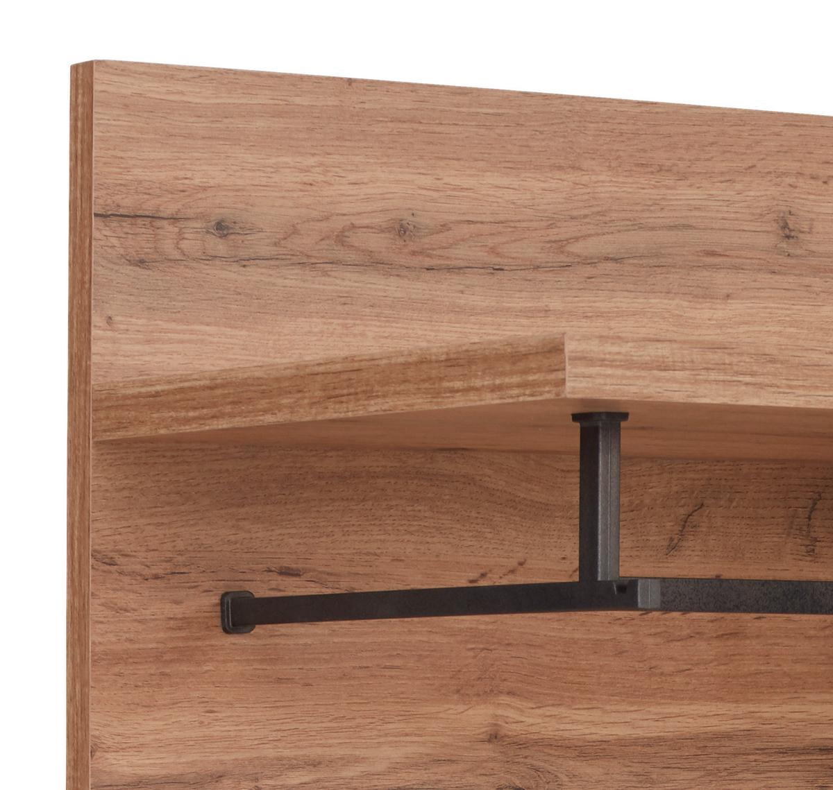 Garderobni Panel Venedig, Barva Hrasta - barve hrasta, Moderno, leseni material (90/84/28cm) - Mömax