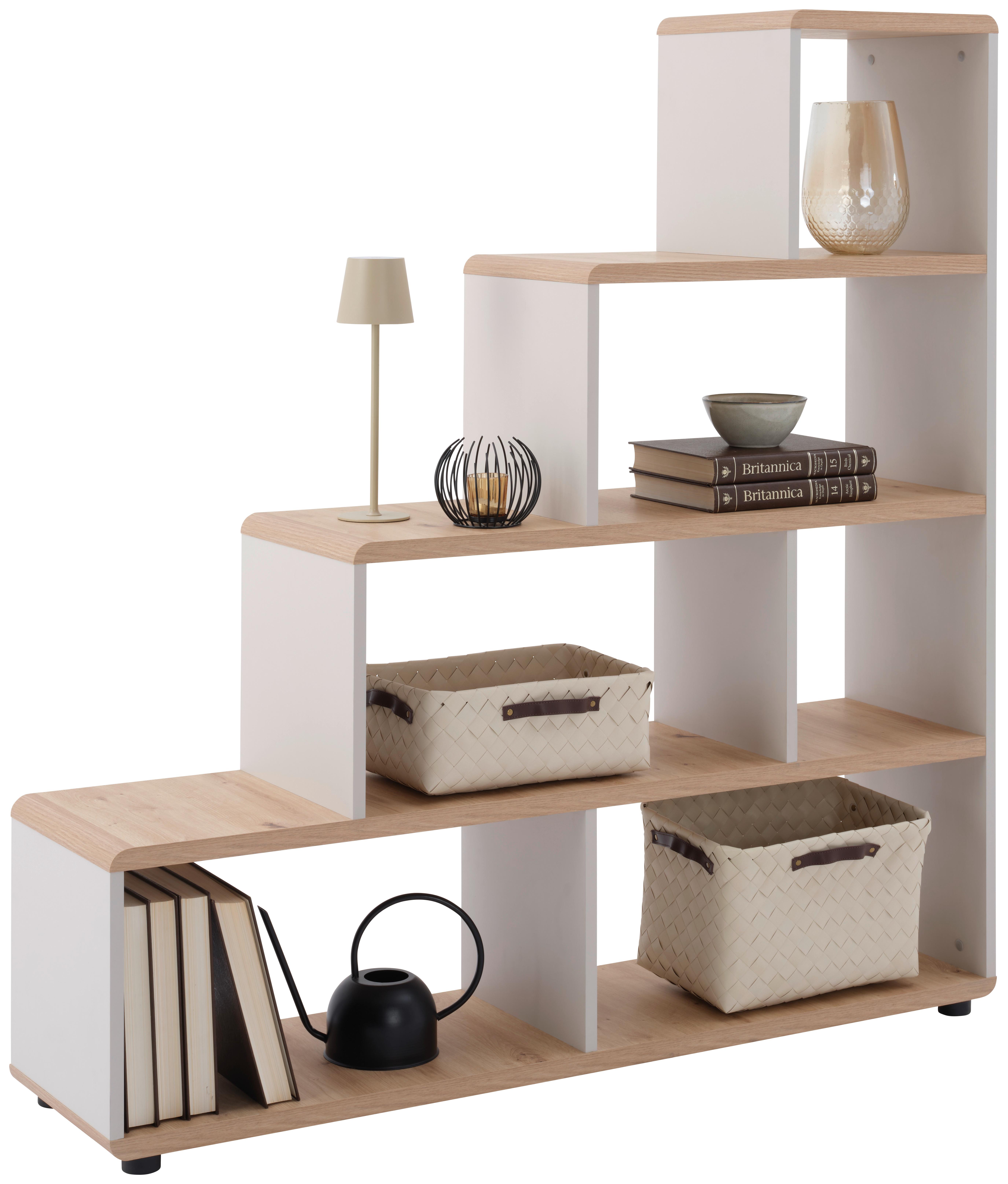 Separator de cameră FONTANA PLUS - cașmir/stejar Artisan, Modern (138,5/148/35cm) - Modern Living