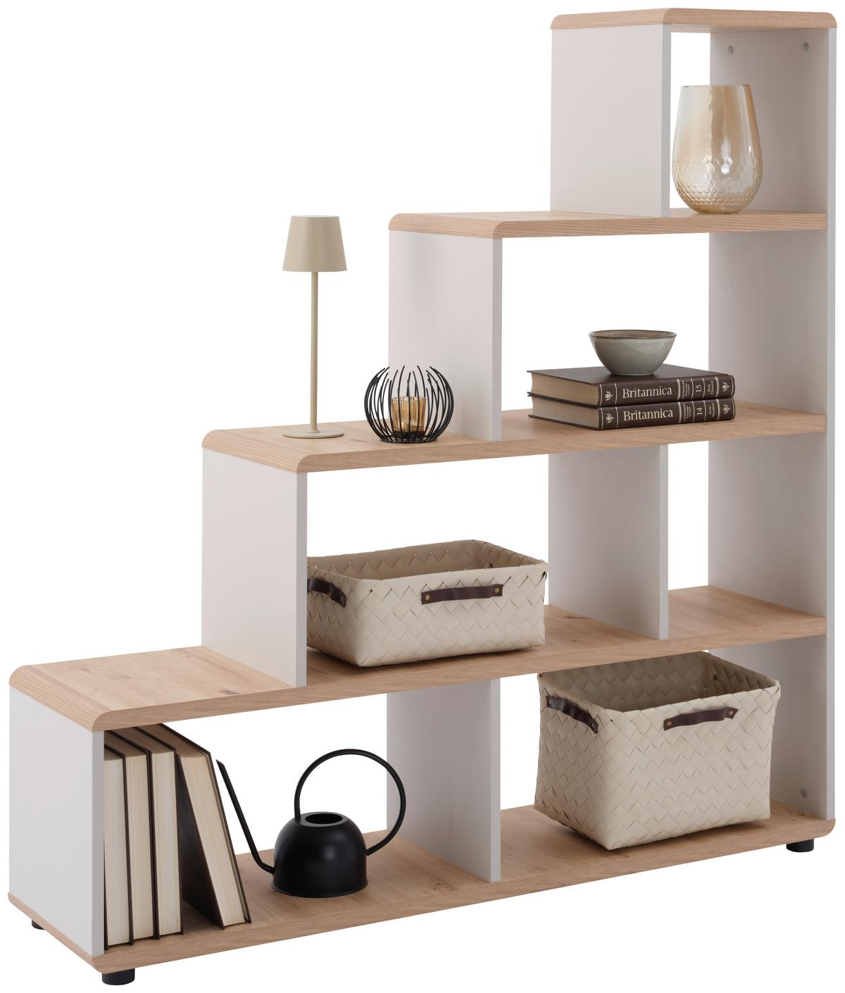 Separator de cameră FONTANA PLUS - cașmir/stejar Artisan, Modern (138,5/148/35cm) - Modern Living