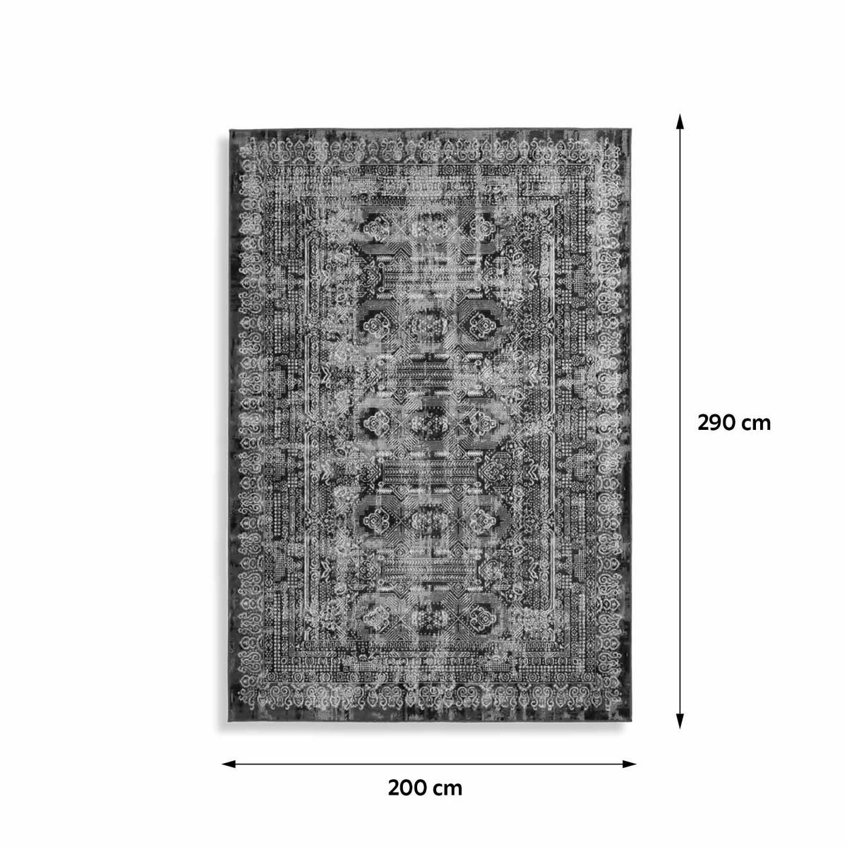 Vintage-teppich 6ntae-200-290 - Blau, Trend, Textil (200/290cm) - Kayoom