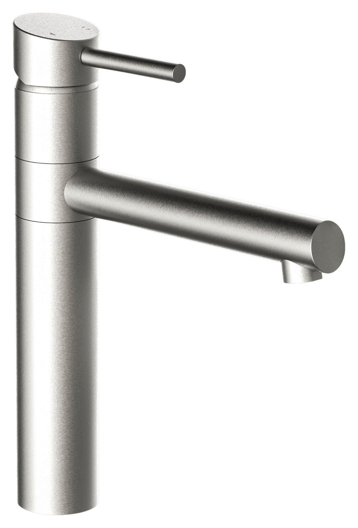 Küchenarmatur Massive in Edelstahlfarben - Edelstahlfarben (27cm) - Schütte