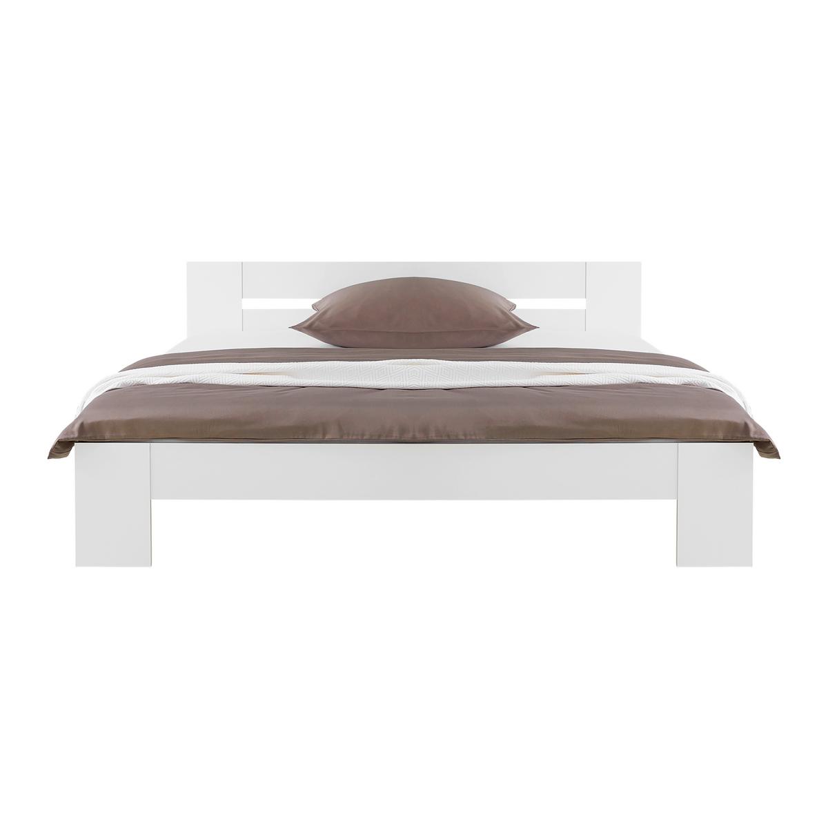 Bett Madrid Weiß ca. 180x200cm - Weiß, MODERN, Holz (180/200cm) - Mömax