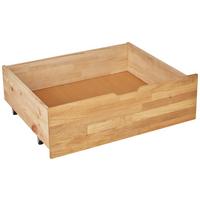Bettschubkasten Darja in Wildeiche, 2er Set - Wildeiche, KONVENTIONELL, Holz/Kunststoff (83/26/68cm) - Mömax