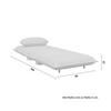 BÄDDFÅTÖLJ BELLA - beige/naturfärgad, Modern, metall/trä (85/76/84cm) - Bessagi Home
