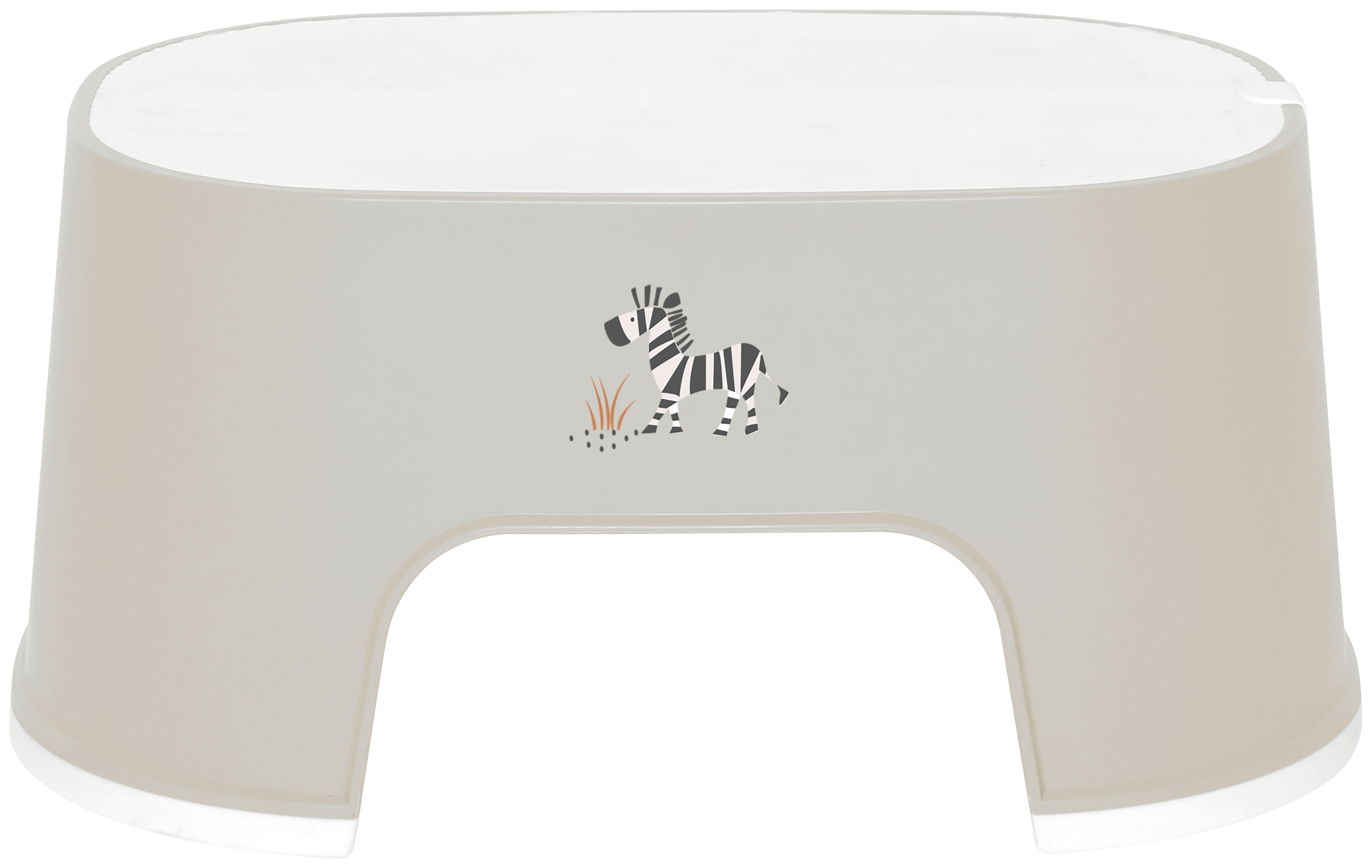 STOPIEŃ TRITTHOCKER GROW - taupe, Basics, tworzywo sztuczne (33,7/22,9/15,5cm) - Bebe Jou