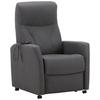 Relaxsessel Times in Graphitfarben - Graphitfarben, MODERN, Textil (76/110/80cm) - Premium Living